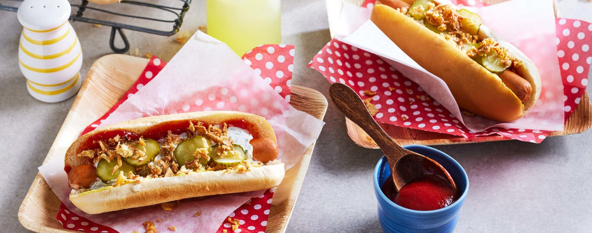 Dänische Hotdogs für 4 Personen von lidl-kochen.de