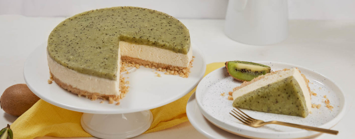 No Bake Kiwi Torte für 12 Personen von lidl-kochen.de