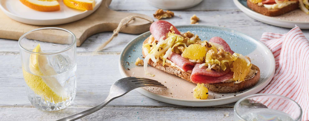 Salamibrote mit Chicorée für 4 Personen von lidl-kochen.de