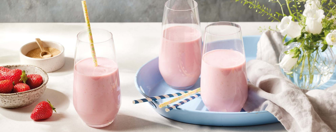 Erdbeer-Smoothie für 4 Personen von lidl-kochen.de