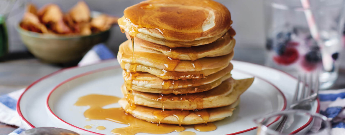 Pancakes mit Ahornsirup für 4 Personen von lidl-kochen.de