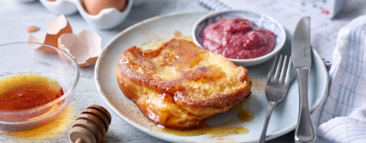 French Toast mit Cranberries-Frischkäse für 4 Personen von lidl-kochen.de