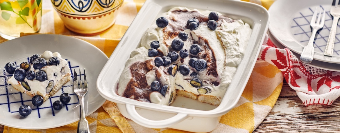 Heidelbeer-Skyramisu für 4 Personen von lidl-kochen.de