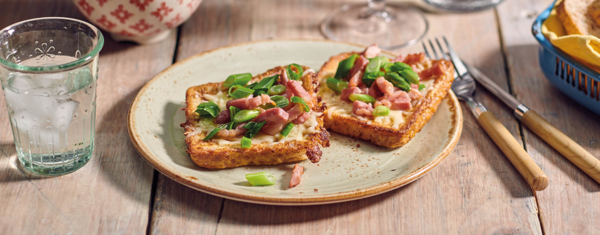 French Toast mit Speck und Käse für 4 Personen von lidl-kochen.de