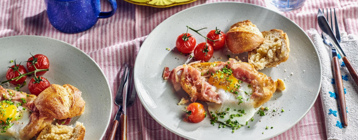Ei im Brötchen für 4 Personen von lidl-kochen.de