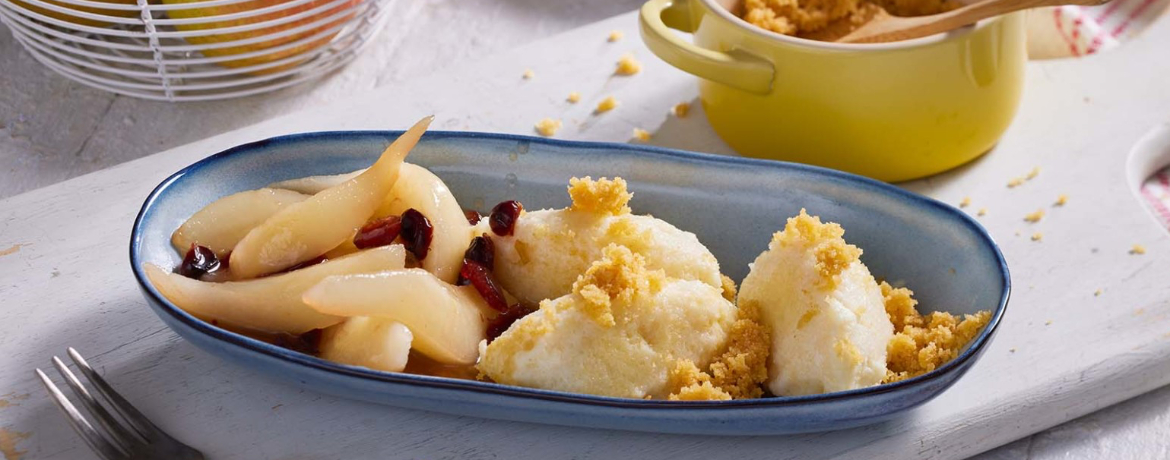 Kompott Aus Birnen Kaki Und Cranberries - Rezepte Suchen