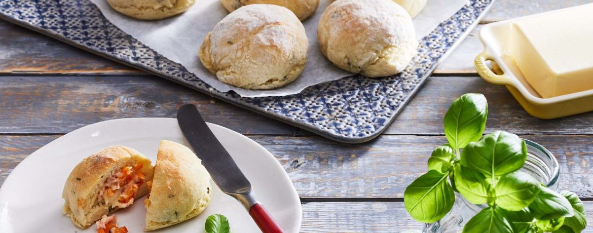 Mediterran gefüllte Brötchen für 4 Personen von lidl-kochen.de