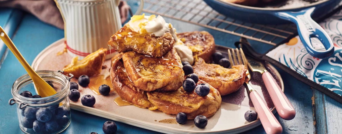 French Toast mit Ahornsirup für 4 Personen von lidl-kochen.de