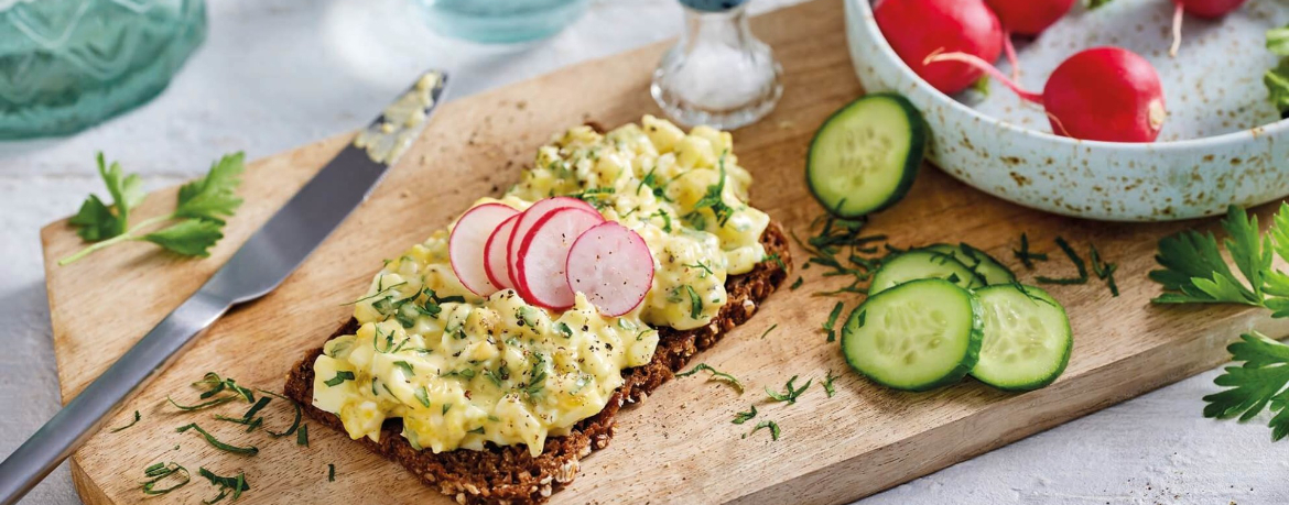 Brot mit Petersilien-Eiersalat für 4 Personen von lidl-kochen.de