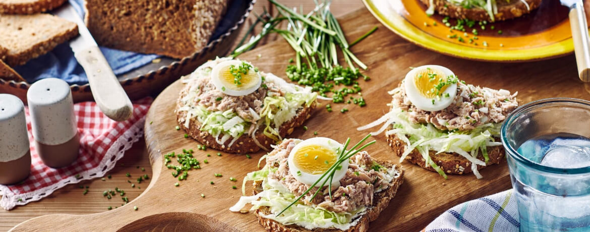 Belegtes Brot mit Thunfischpaste für 4 Personen von lidl-kochen.de