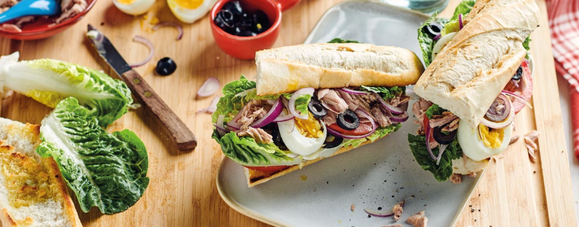 Thunfisch-Sandwich mit Ei für 4 Personen von lidl-kochen.de