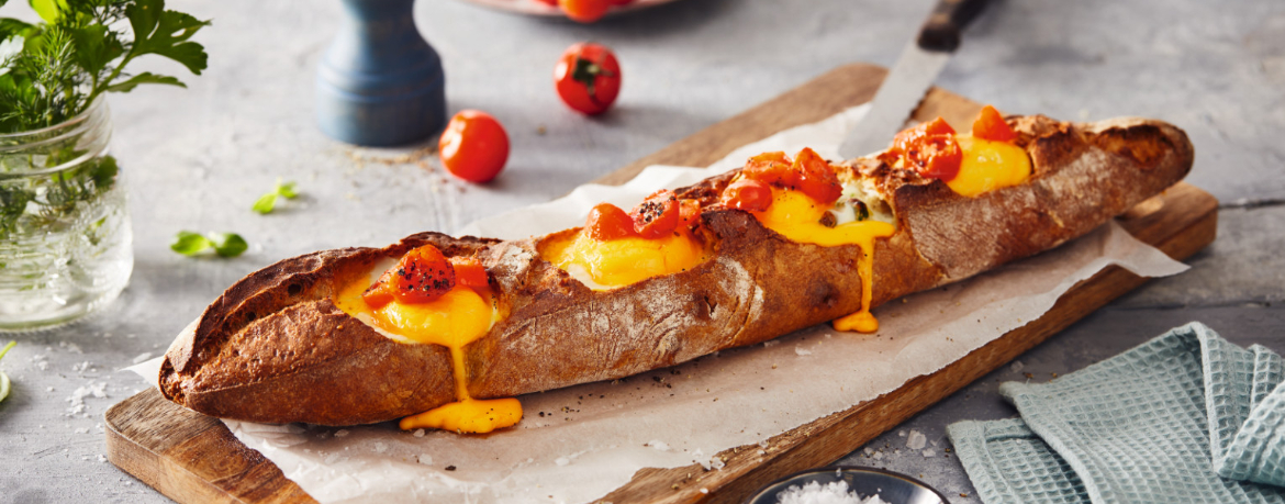 Gebackenes Ei im Baguette für 4 Personen von lidl-kochen.de