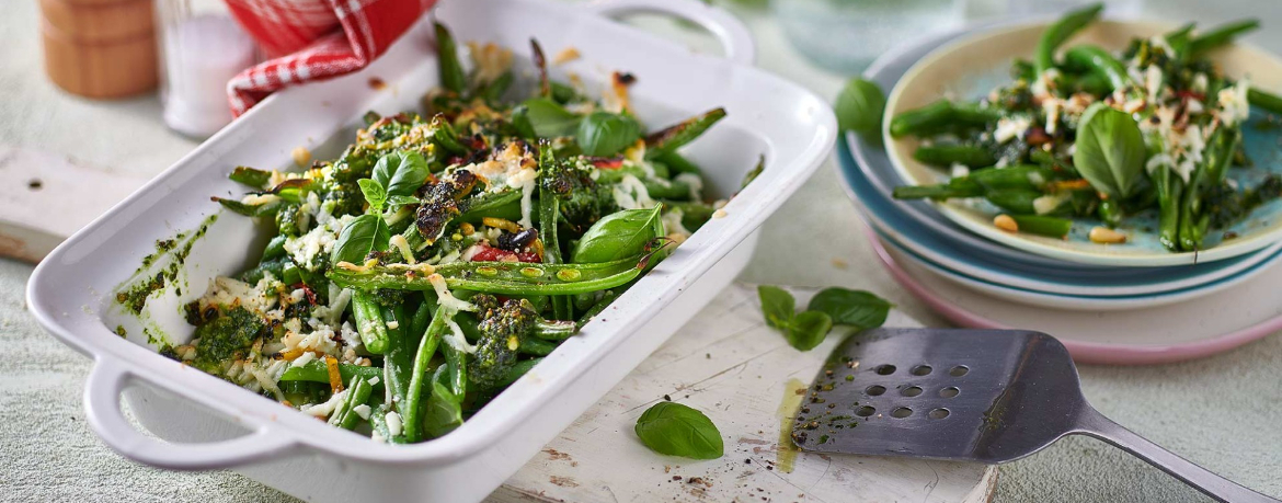 Gebackener Bohnensalat mit Parmesan für 4 Personen von lidl-kochen.de