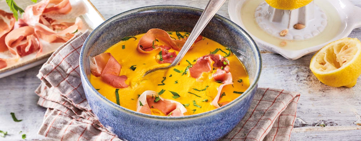 Karottensuppe mit Schinken für 4 Personen von lidl-kochen.de