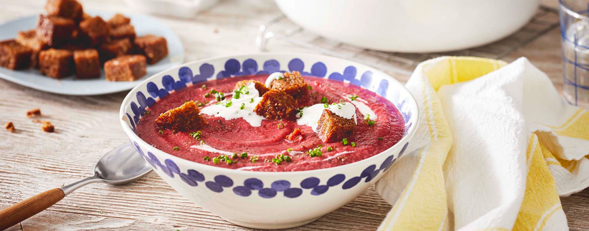 Rote-Bete-Suppe mit Kokosmilch für 4 Personen von lidl-kochen.de