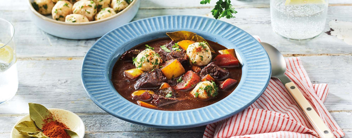 Gulaschsuppe mit Knödeln für 4 Personen von lidl-kochen.de