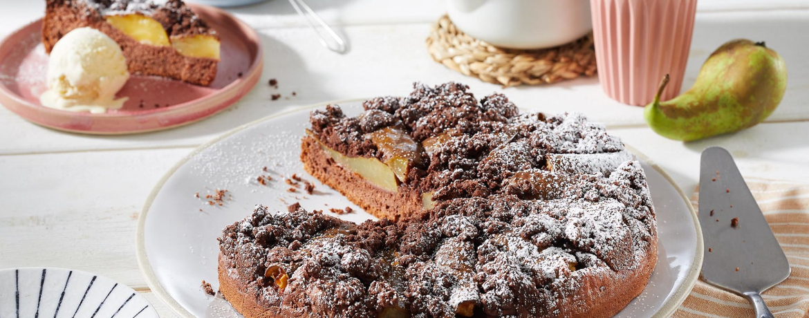 Schoko-Birnen-Kuchen für 16 Personen von lidl-kochen.de