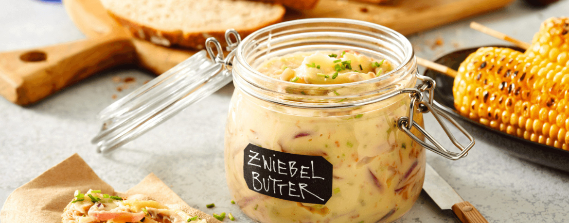 Zwiebelbutter mit Röstzwiebeln für 4 Personen von lidl-kochen.de