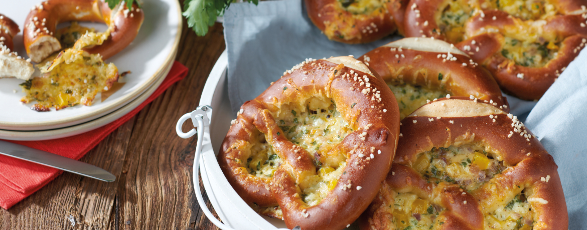 Gefüllte Brezeln für 4 Personen von lidl-kochen.de