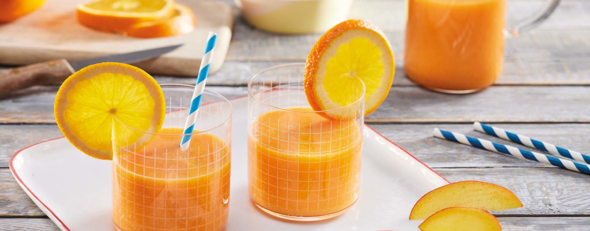 Mango-Karotten-Smoothie mit Ingwer für 4 Personen von lidl-kochen.de