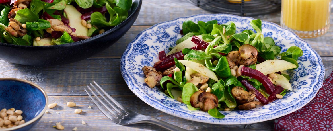 Winter-Salat mit Honig-Senf-Dressing für 4 Personen von lidl-kochen.de