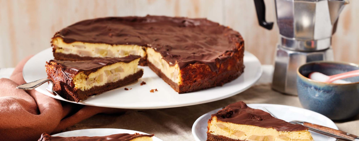 Chocolate and Banana Cheesecake für 16 Personen von lidl-kochen.de