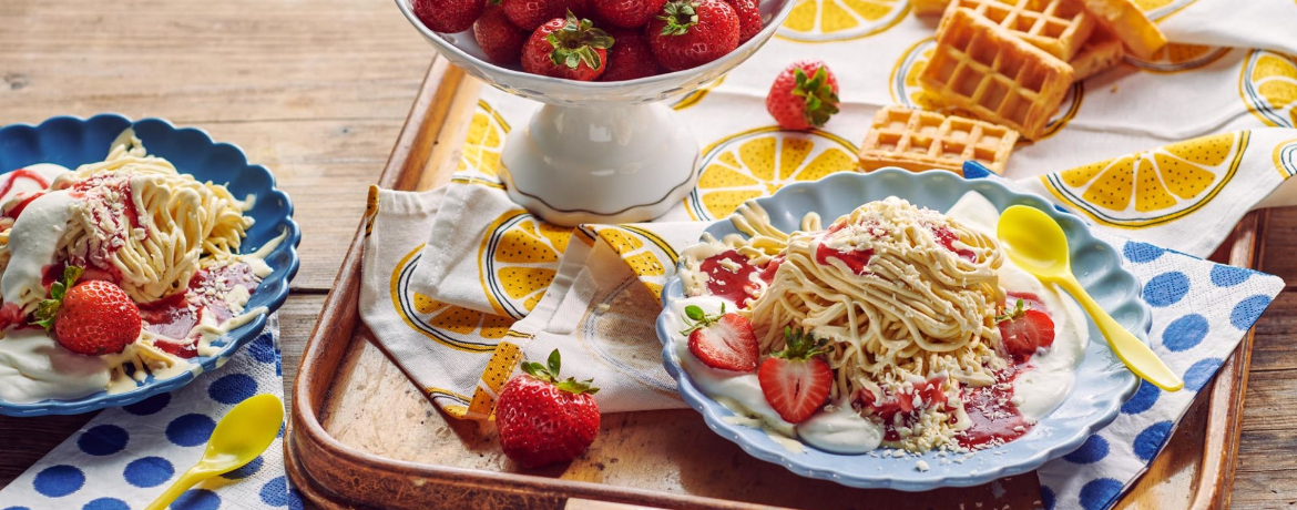 Spaghettieis für 4 Personen von lidl-kochen.de