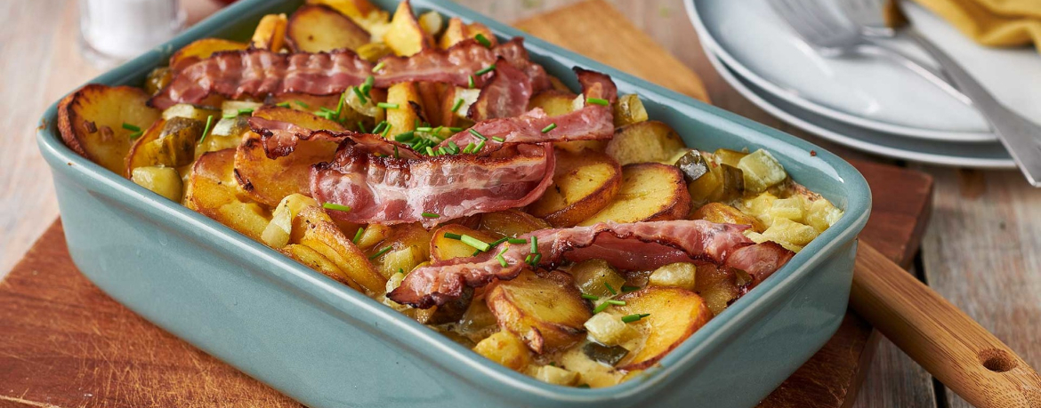 Bratkartoffel-Auflauf mit Bacon für 4 Personen von lidl-kochen.de