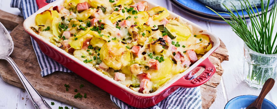 Kartoffelgratin mit Kasseler für 4 Personen von lidl-kochen.de