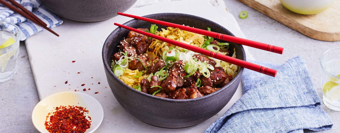 Bulgogi mit scharfem Chinakohl für 4 Personen von lidl-kochen.de