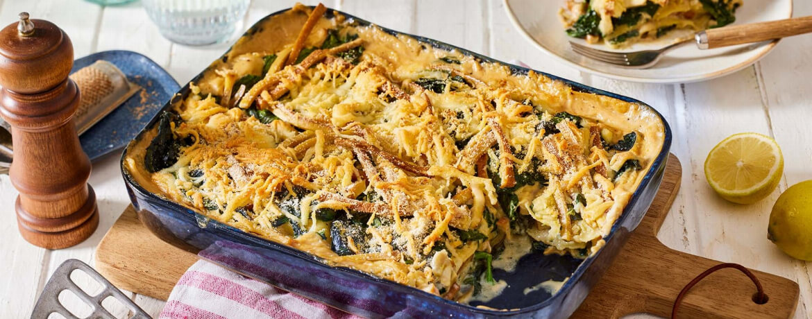 Spinat-Lasagne mit Räuchertofu - Rezept | LIDL Kochen