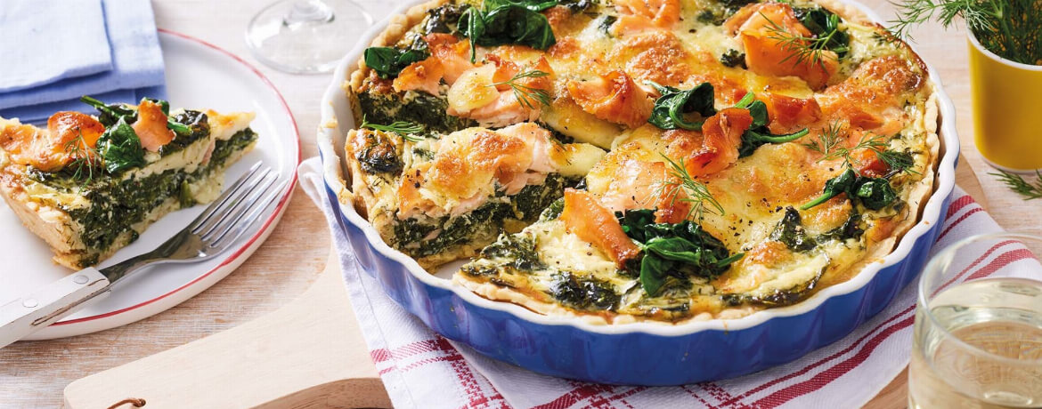 Lachs-Spinat-Pie für 4 Personen von lidl-kochen.de