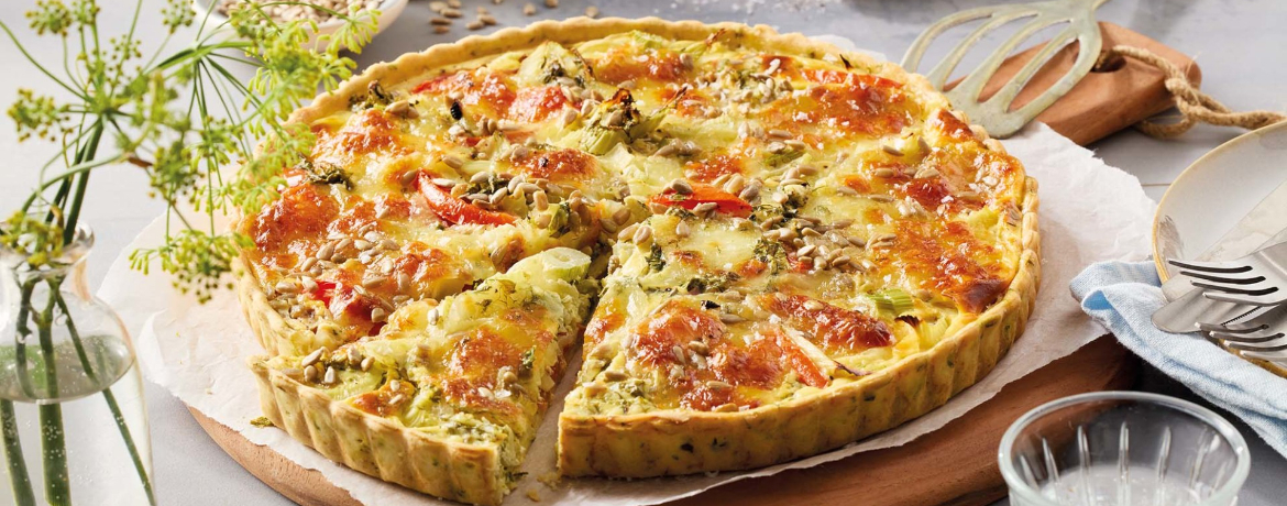 Fenchel-Tomaten-Quiche für 4 Personen von lidl-kochen.de