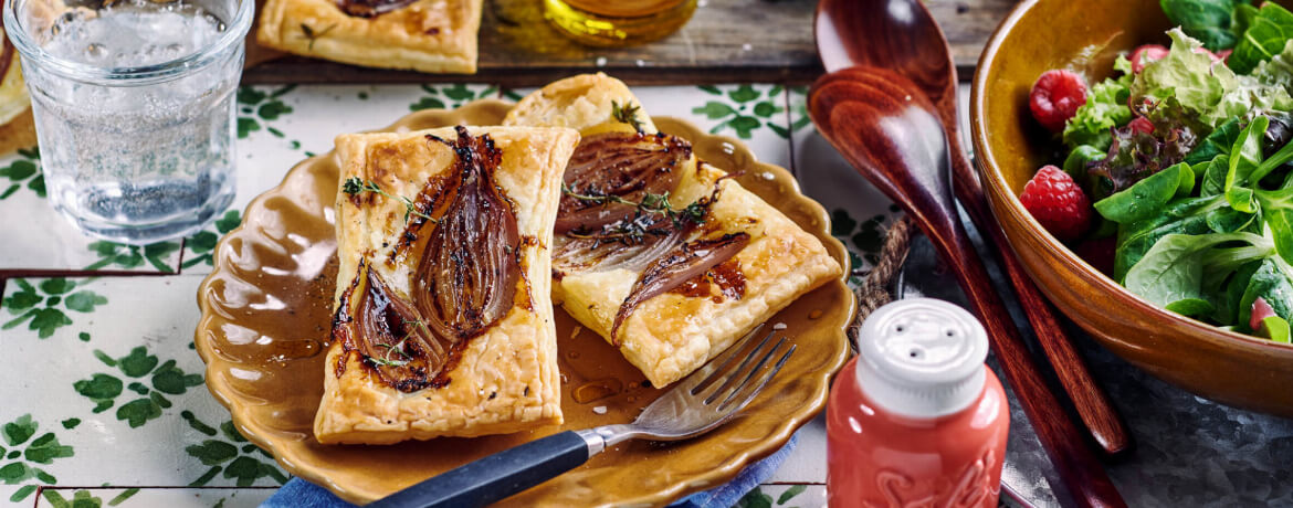 Herzhafte upside-down-Tartes mit Schalotten für 4 Personen von lidl-kochen.de