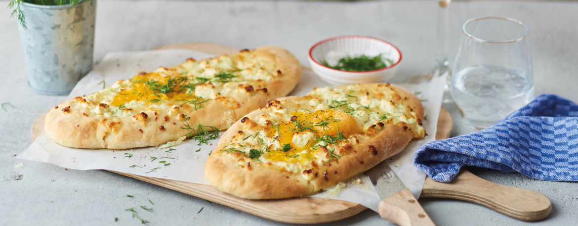 Teigschiffe mit Ei auf georgische Art für 4 Personen von lidl-kochen.de