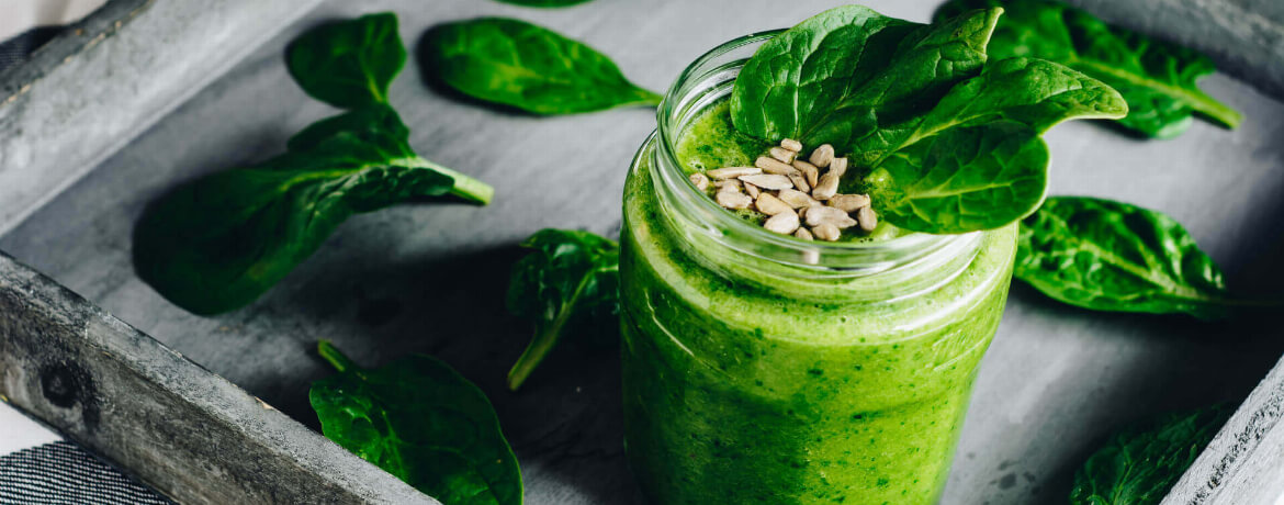 Spinat-Smoothie mit Sonnenblumenkernen für 4 Personen von lidl-kochen.de