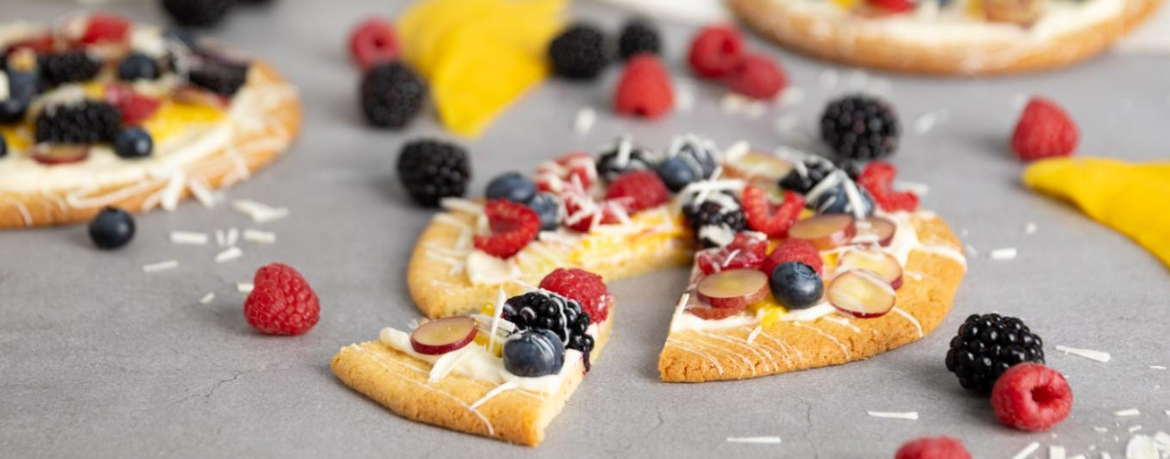 Süße Mini-Cookie-Pizza für 5 Personen von lidl-kochen.de