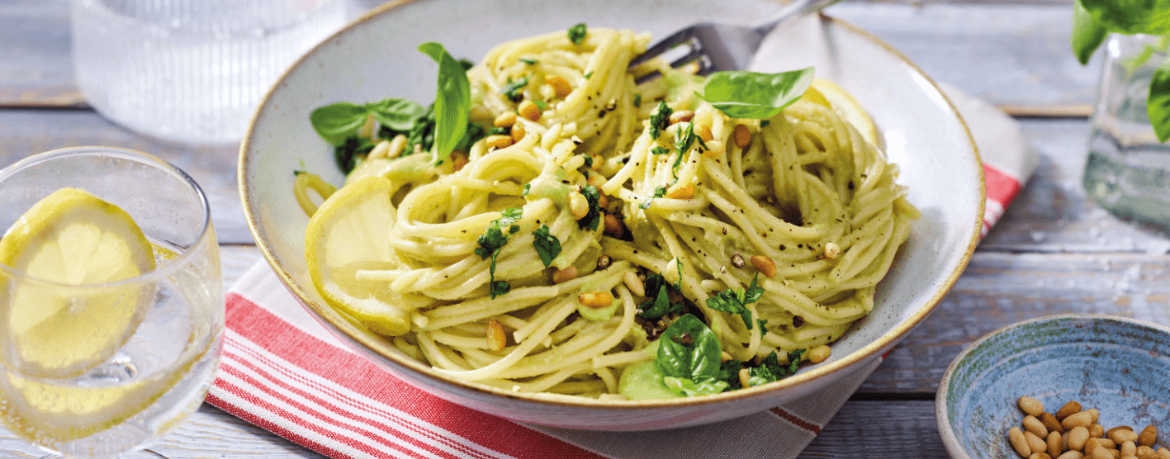 Spaghetti mit Avocadosauce für 4 Personen von lidl-kochen.de