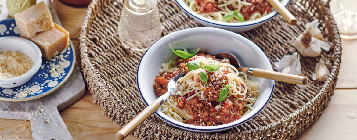 Linsenbolognese für 4 Personen von lidl-kochen.de