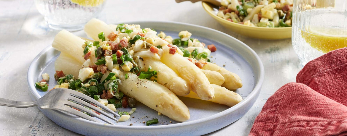 Spargel mit Schinken-Ei-Stippe für 4 Personen von lidl-kochen.de