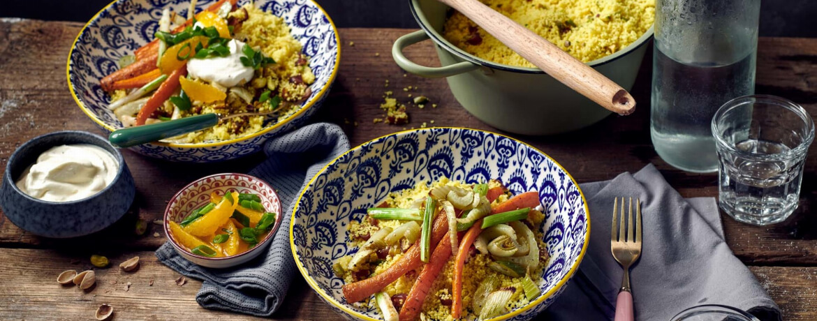 Couscous mit Karotten-Gemüse - Rezept | LIDL Kochen Couscous mit Karotten-Gemüse - Rezept | LIDL Kochen