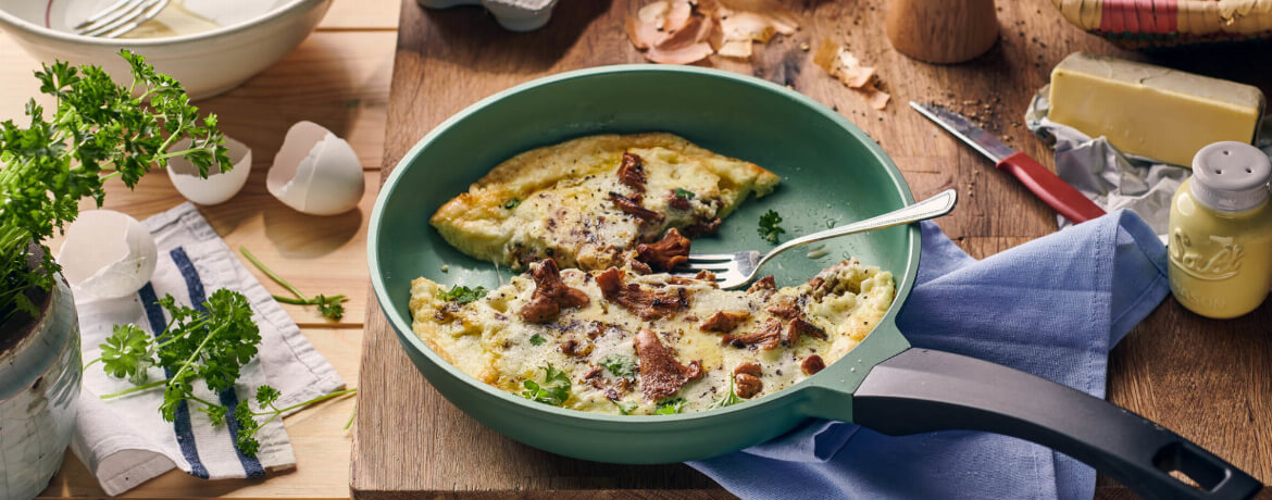 Pfifferling-Käse-Omelett für 4 Personen von lidl-kochen.de