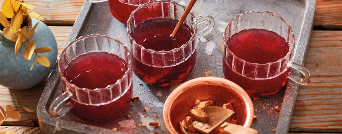 Glögg - Glühwein mit Rosinen und Mandeln für 4 Personen von lidl-kochen.de