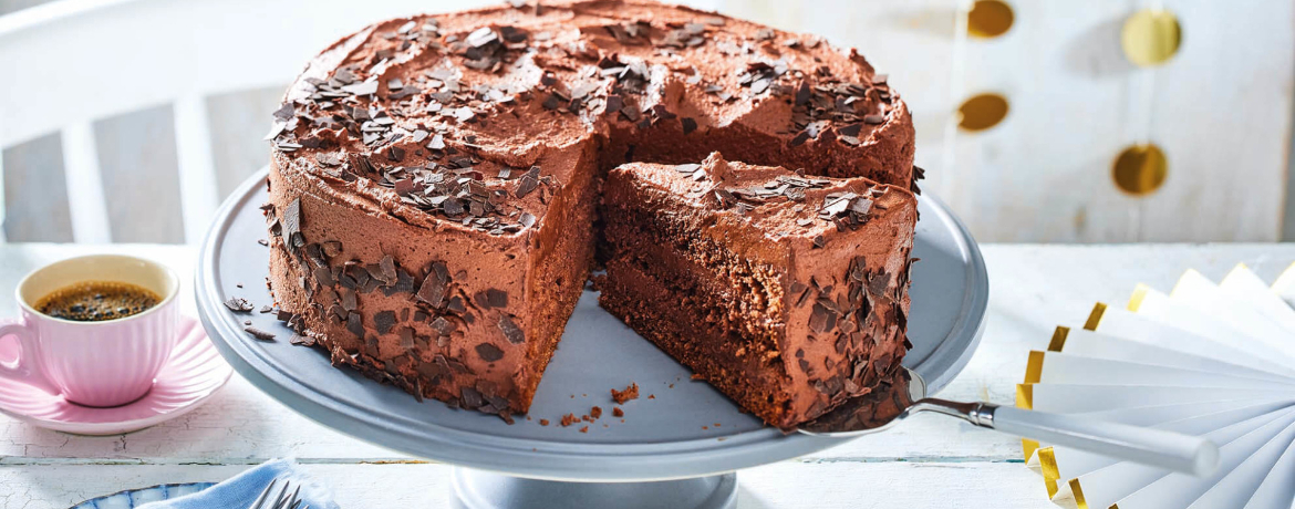 Schokoladentorte für 16 Personen von lidl-kochen.de