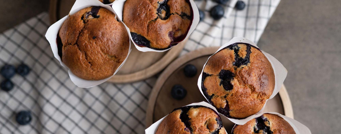 XXL Blaubeer Muffins für 12 Personen von lidl-kochen.de