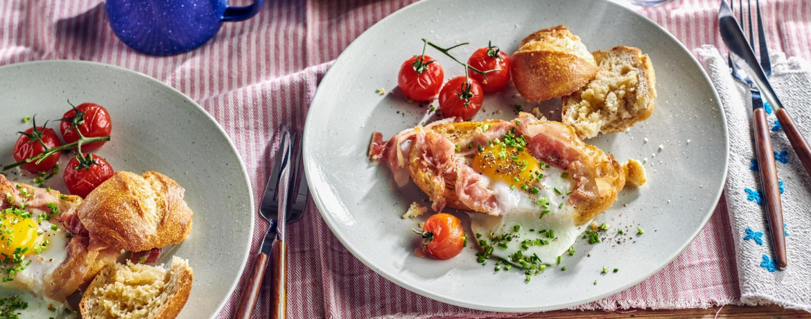 Ei im Brötchen für 4 Personen von lidl-kochen.de