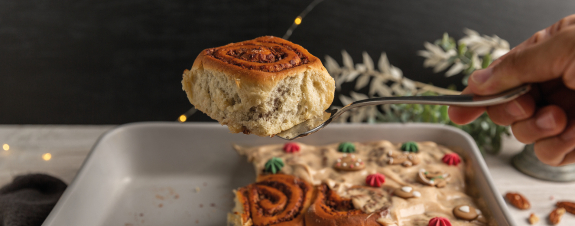 Weihnachts-Nussschnecken mit Zimt-Frosting für 15 Personen von lidl-kochen.de