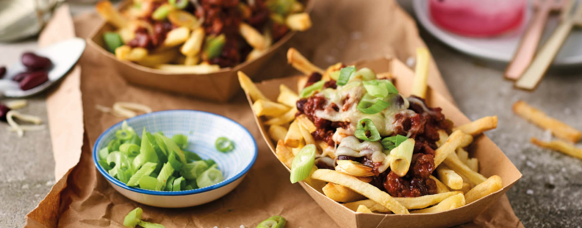 Chili Cheese Fries für 4 Personen von lidl-kochen.de