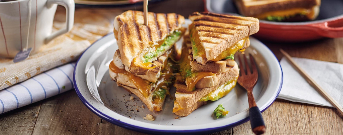 Grilled Cheese Sandwich mit Avocado für 4 Personen von lidl-kochen.de