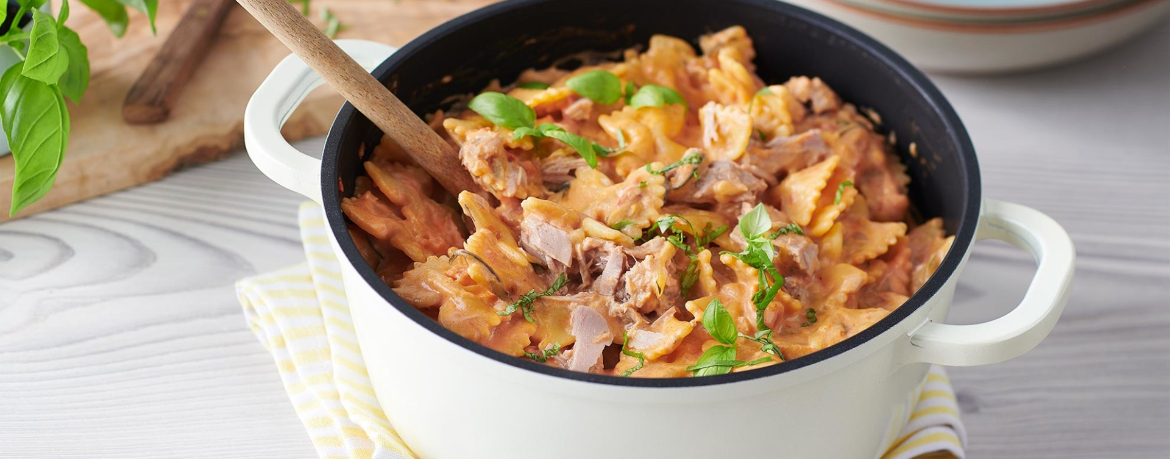 One Pot Pasta mit Thunfisch für 4 Personen von lidl-kochen.de